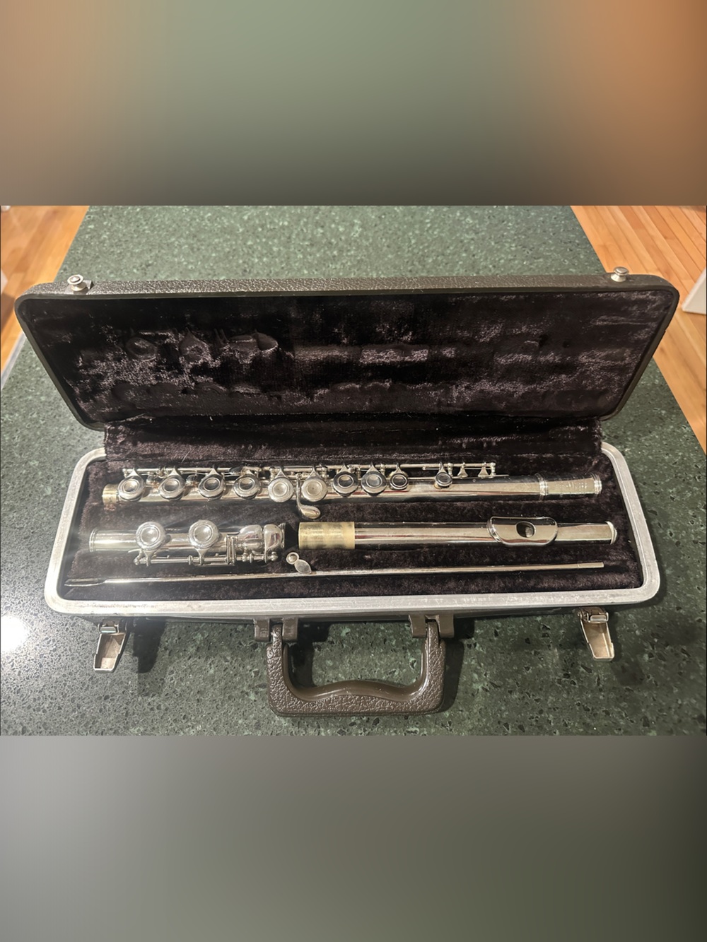 Vintage Bundy Selmer Student Flute with Case - Excellent Condition!